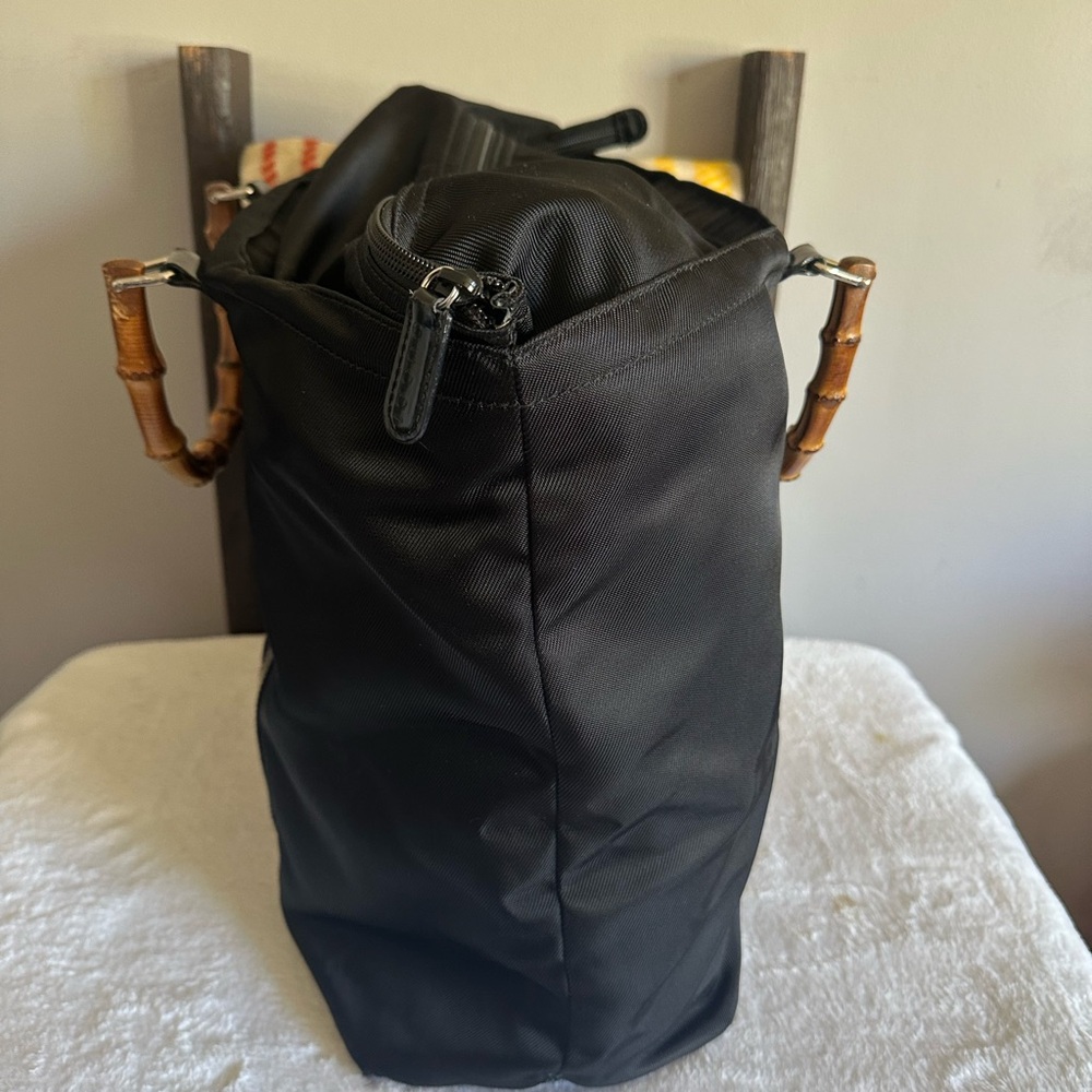 Gucci Black Shopper Tote Bag - Picture 8 of 10